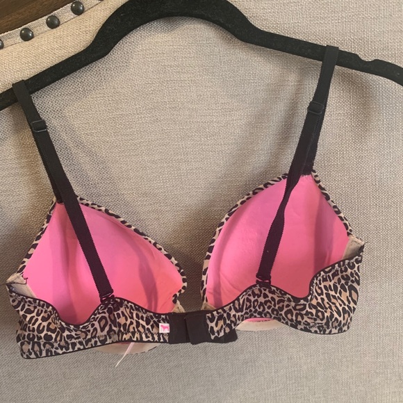 Victoria’s Secret cheetah where everywhere Demi bra size 34C - Picture 3 of 6
